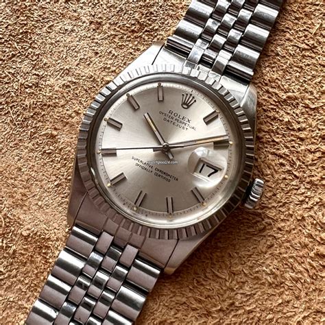 rolex datejust 1603 wide boy|rolex 1603 production years.